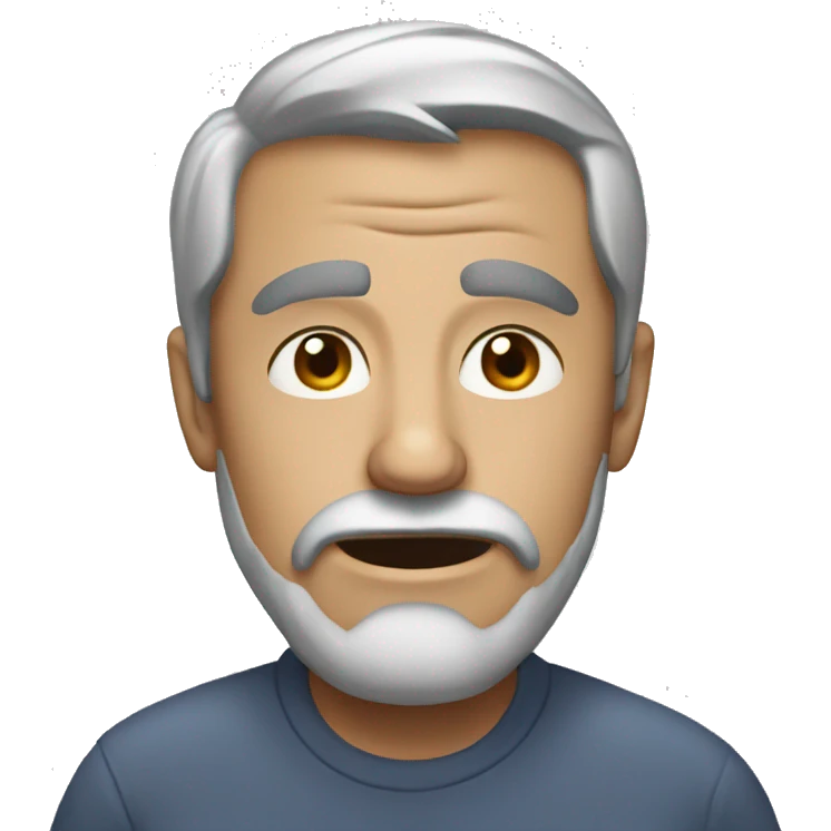 Sloppy guy emoji