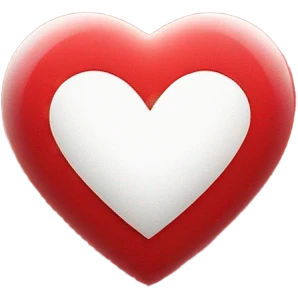 Red I love you emoji