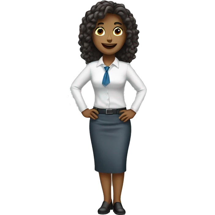 Clean girl office job  emoji