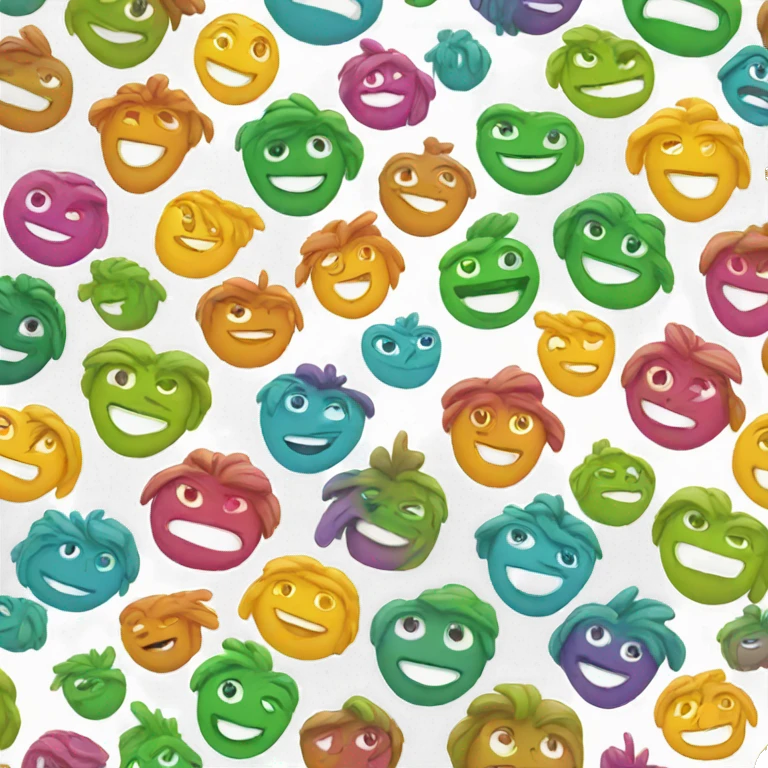 Colorful logo emoji