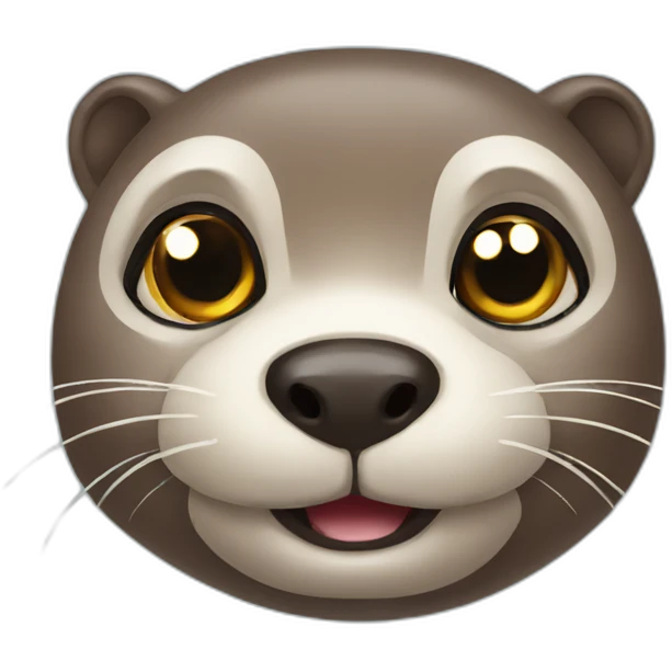 otter with big eyes emoji