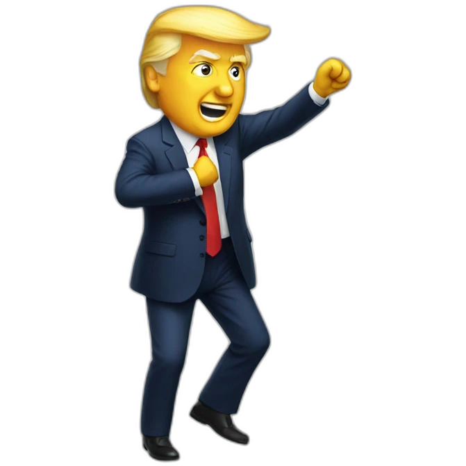 Trump-dance emoji