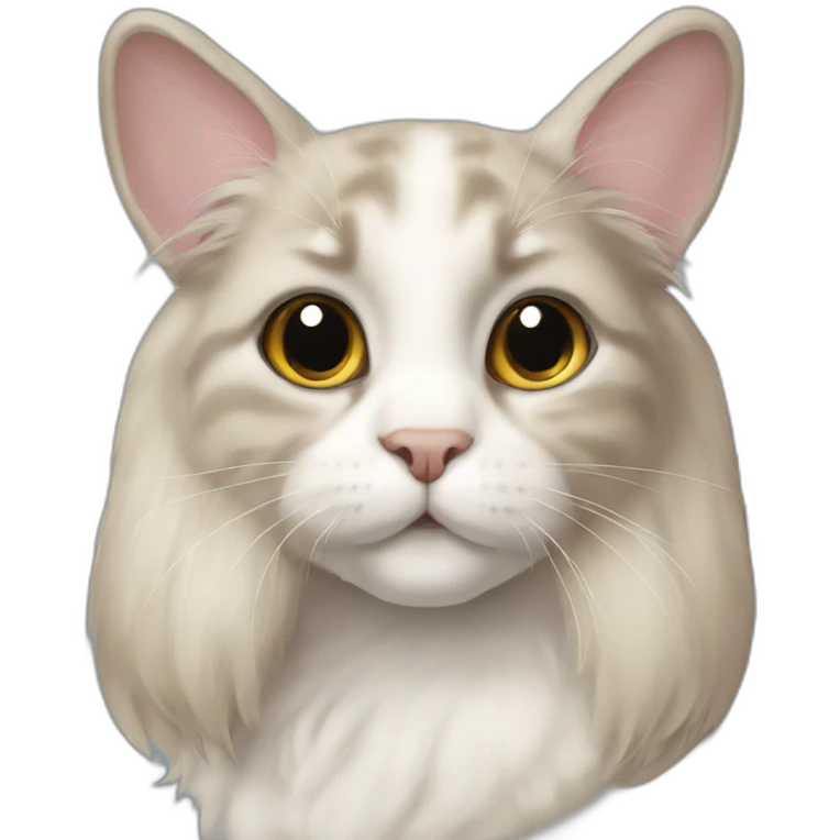 lop-eared cat emoji