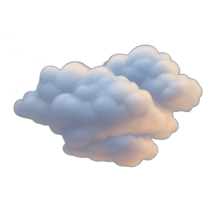 solo sky gazes into clouds emoji