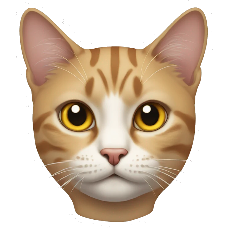 cat emoji with a resting bitch face emoji