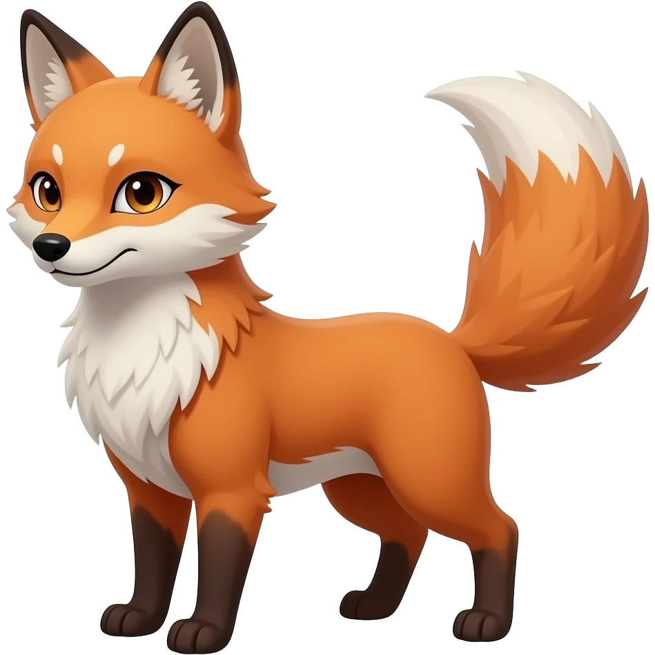 Kitsune (fox spirit) emoji