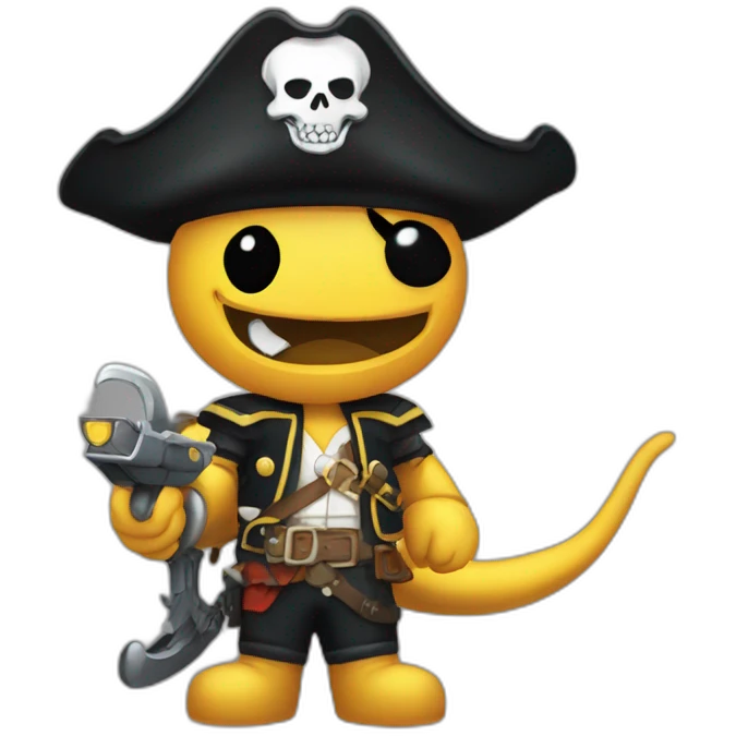 cobra pirate de l'espace emoji