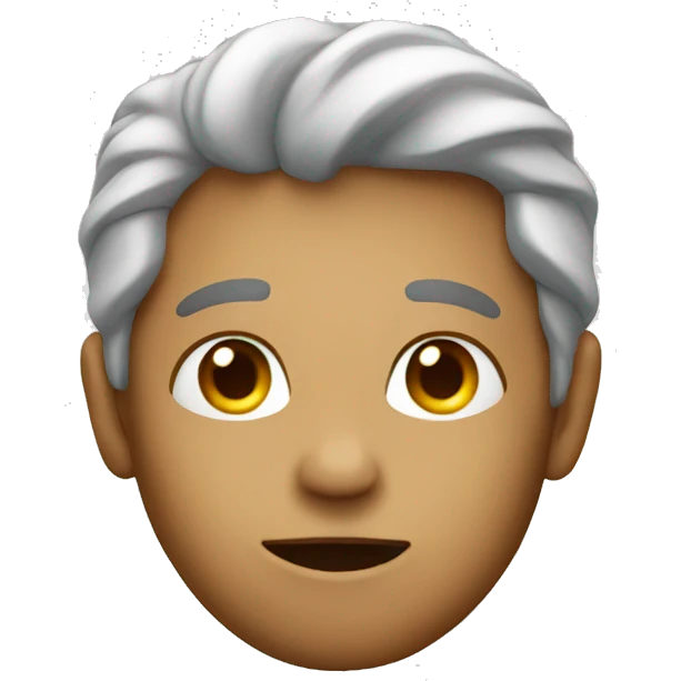 Stary face emoji