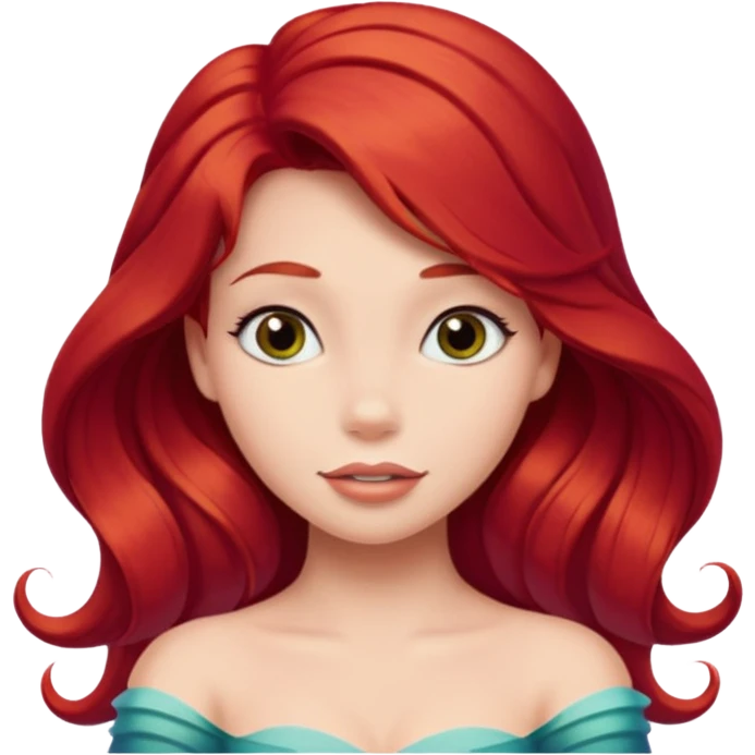 Ariel the Little Mermaid emoji