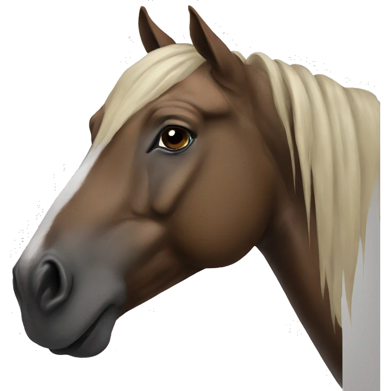 horse shaq emoji