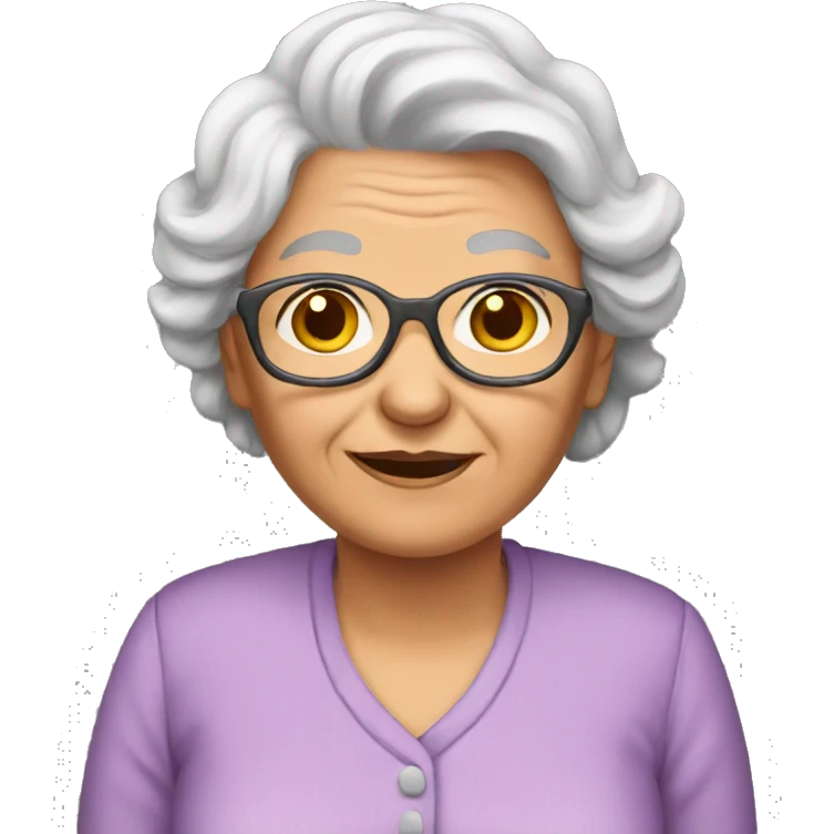 grandma emoji