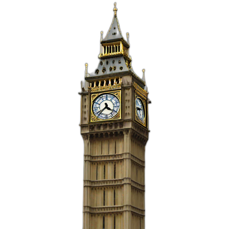 Big ben emoji