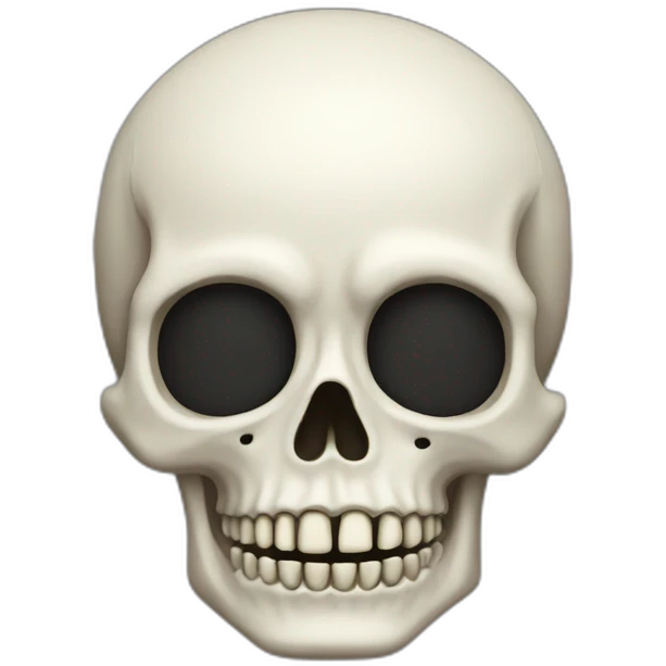 Meme skeleton emoji