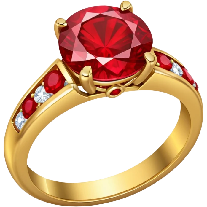 glitter rubi married ring emoji