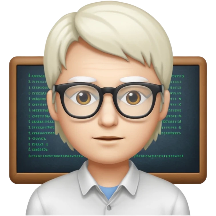 software developing with white skin emoji