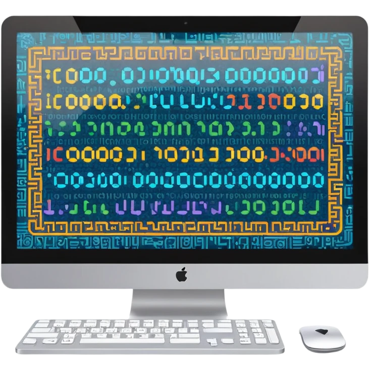 Generate a realistic emoji of something getting programmed  emoji