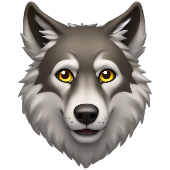 Loup garou emoji