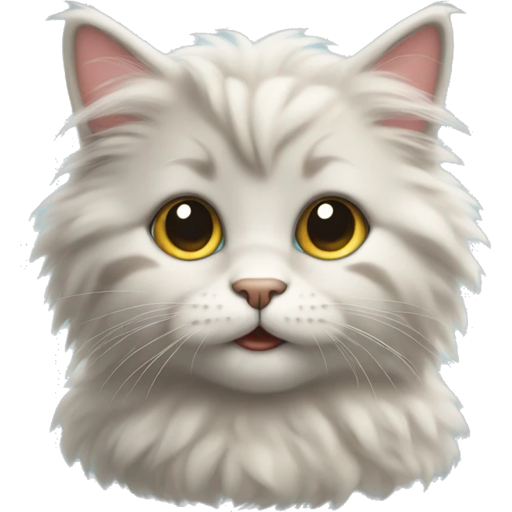 fluffy kitten emoji