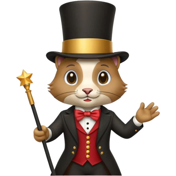 magician animal emoji