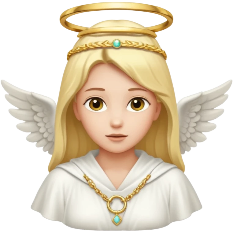 Angel with ring above head  emoji
