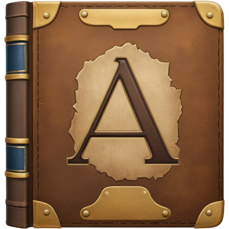 a book with "A2" on its cover emoji