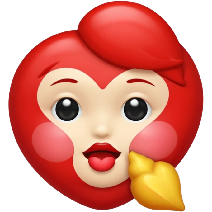 A kissabite emoji