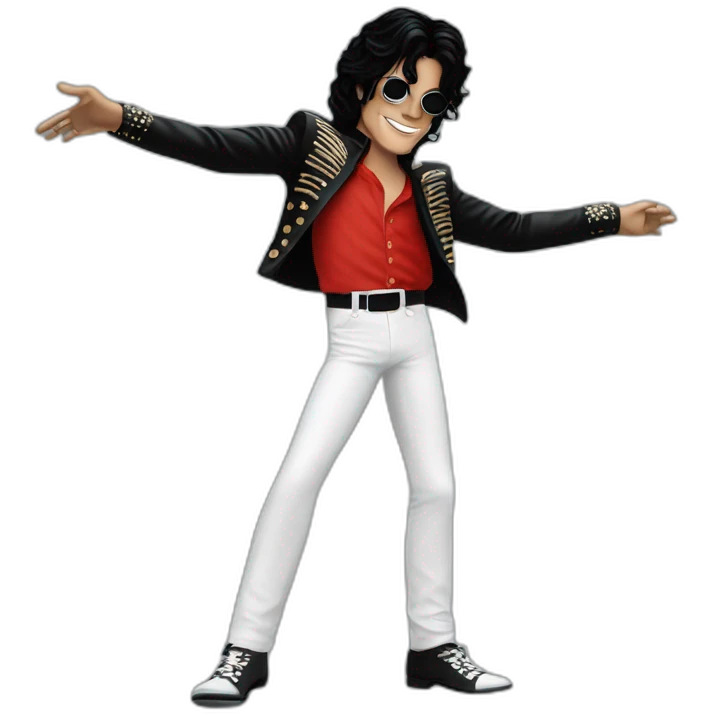 Michael Jackson T pose emoji