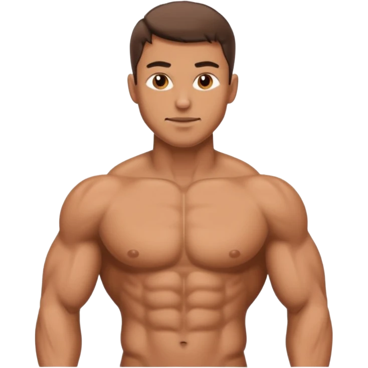 Hombre desnudo emoji