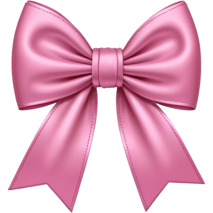 Bow 🎀in pink  emoji
