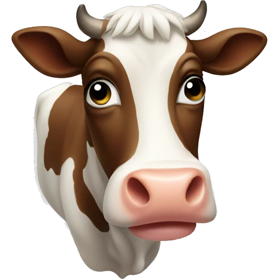Cow emoji