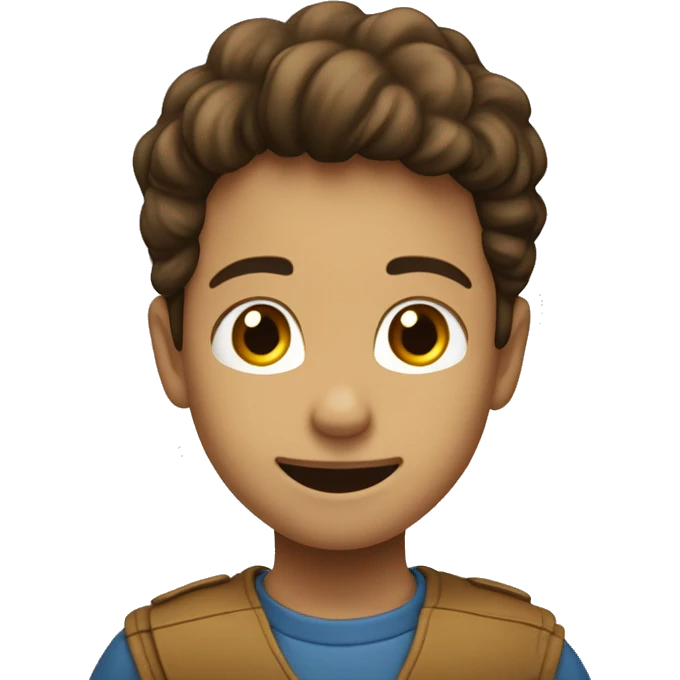 niño dando volteretas  emoji