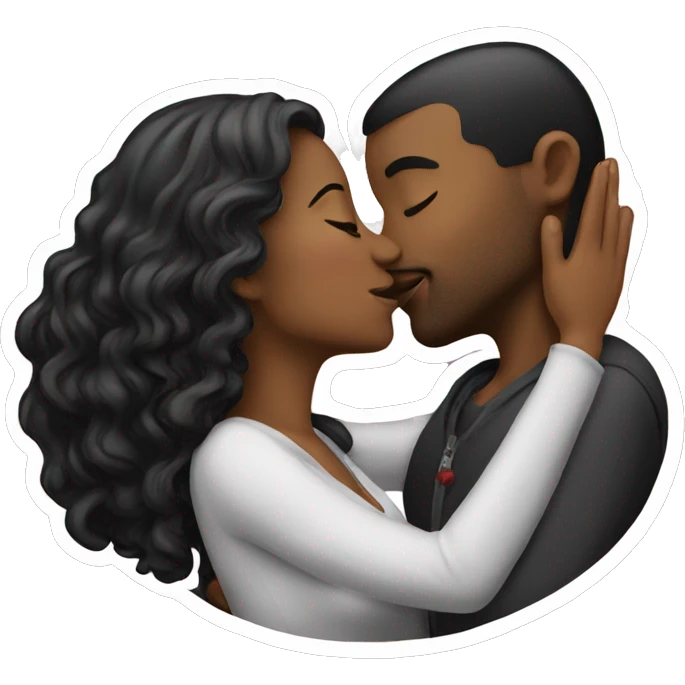 kissing emoji