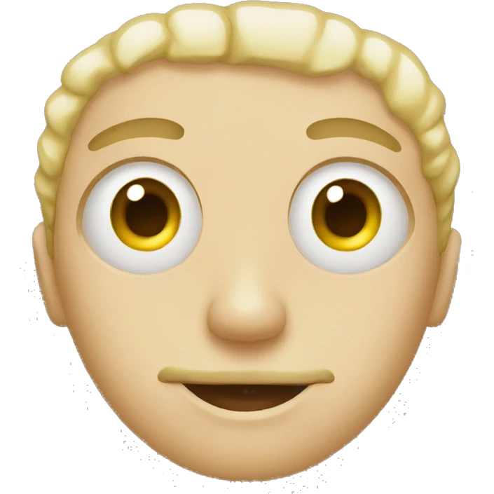 Face that doesn't have eyes emoji
