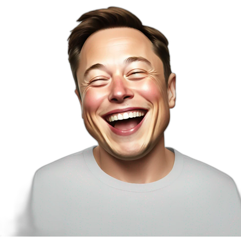 elon musk laughing emoji
