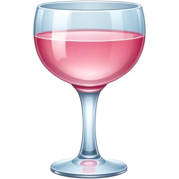 Copa rosada  emoji