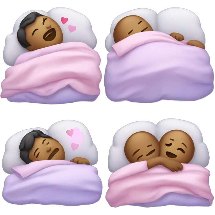 Sleep emoji replace Zzz’s with hearts emoji