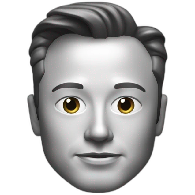 Elon musk s’éloigne emoji