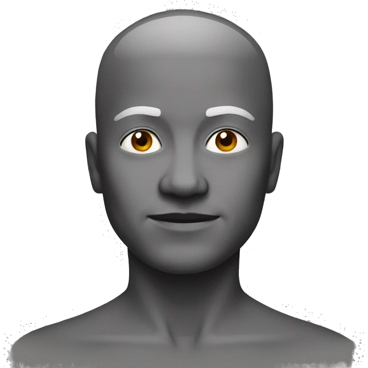 neck and shoulder, front view emoji