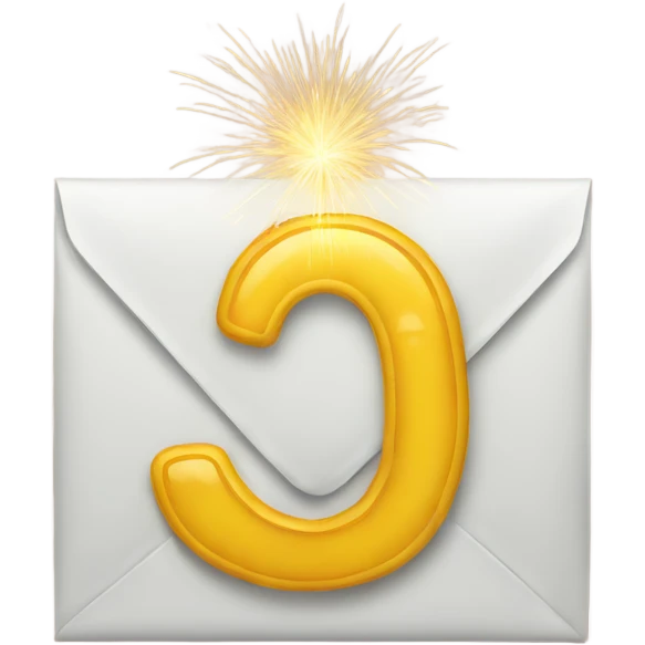 happy new year letter sign  emoji