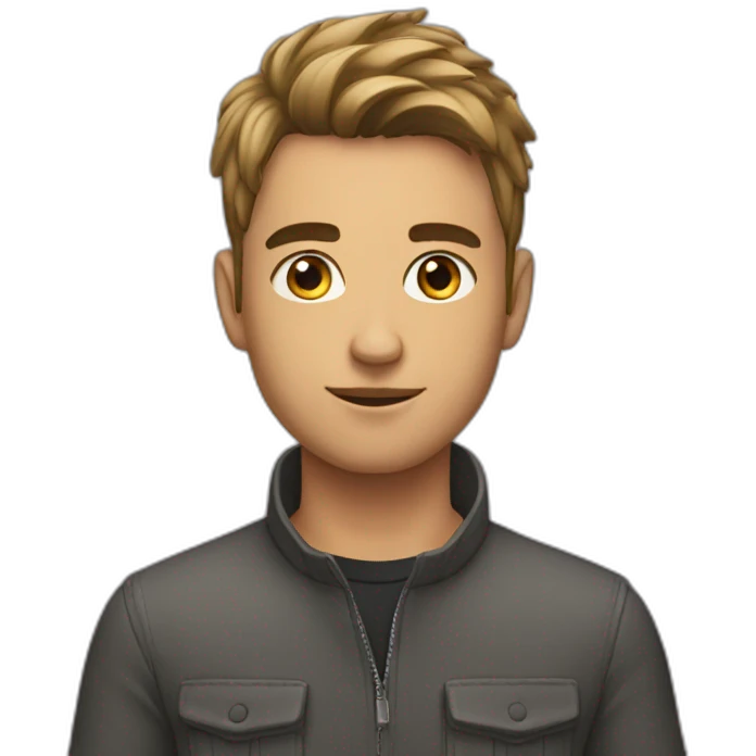 jeune homme emoji