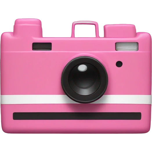 Pink Polaroid  emoji