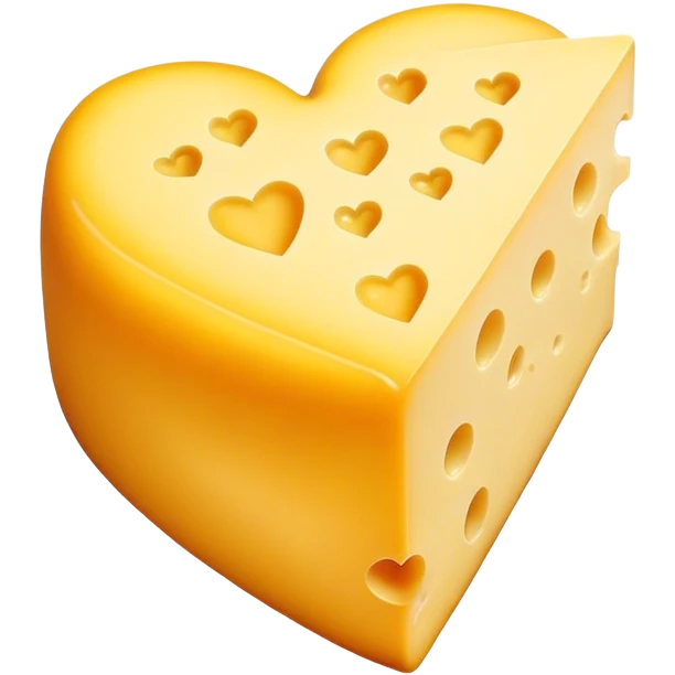 cheese love emoji