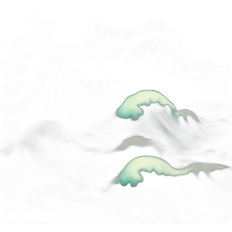 Wave emoji