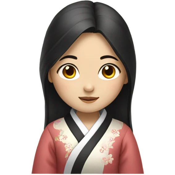 Korean girl emoji