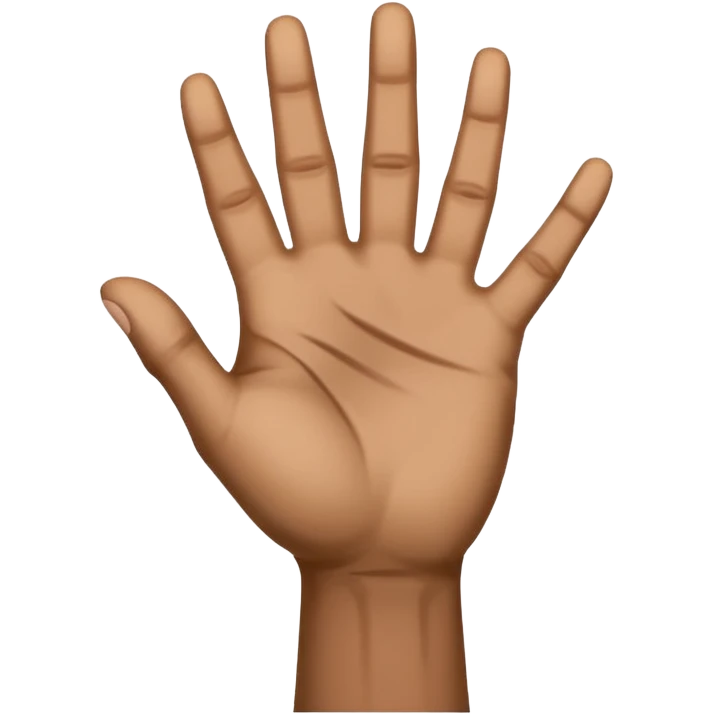 Wakanda forever hand sign  emoji