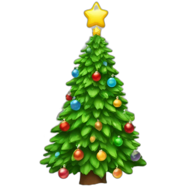 christmas tree in school emoji