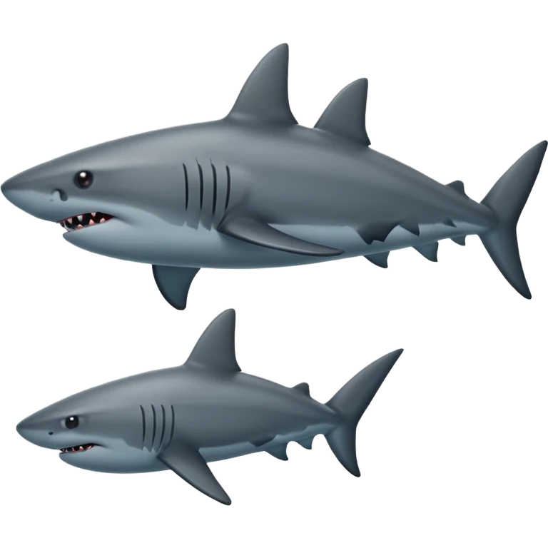 Black shark emoji