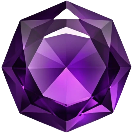 Black crystal  dark purple emoji