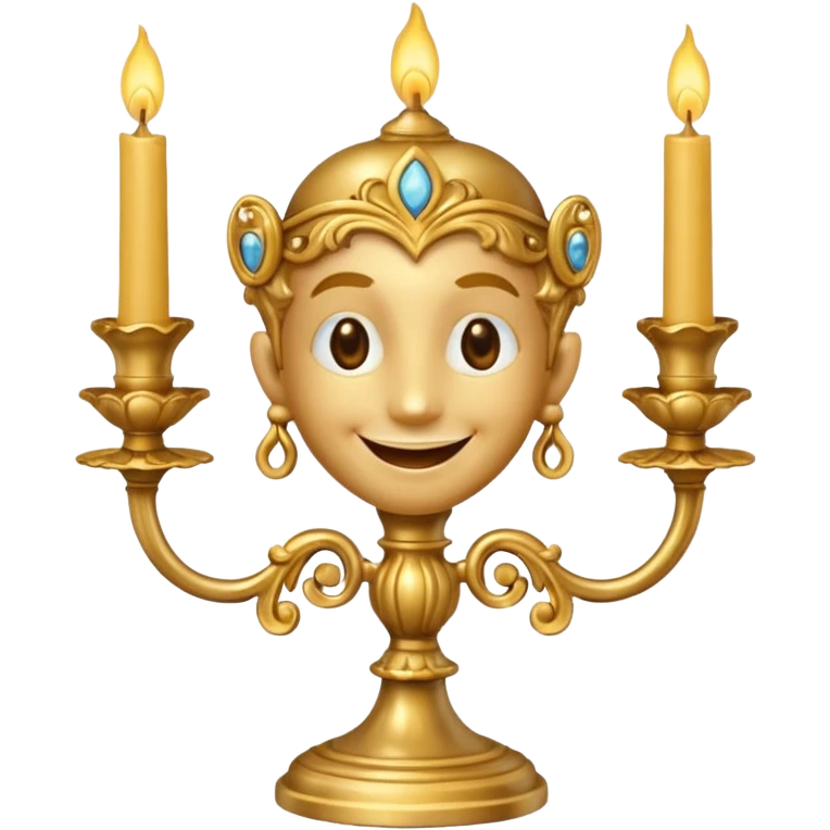 Character in Beauty and the Beast: Candlestick Lumia emoji