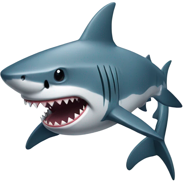 shark with hoodie emoji